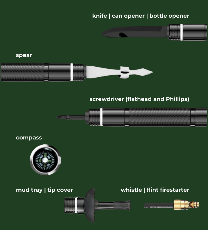 TrailForce™ Hiking Stick